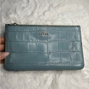 COACH Blue Pouch